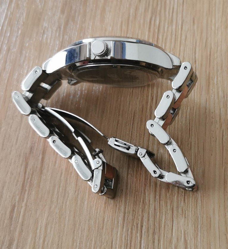 Orologi: LBVYR silbrig, goldige Armband-Uhr – Usato da Kastanienbaum venduto da therebellsmurfette 2