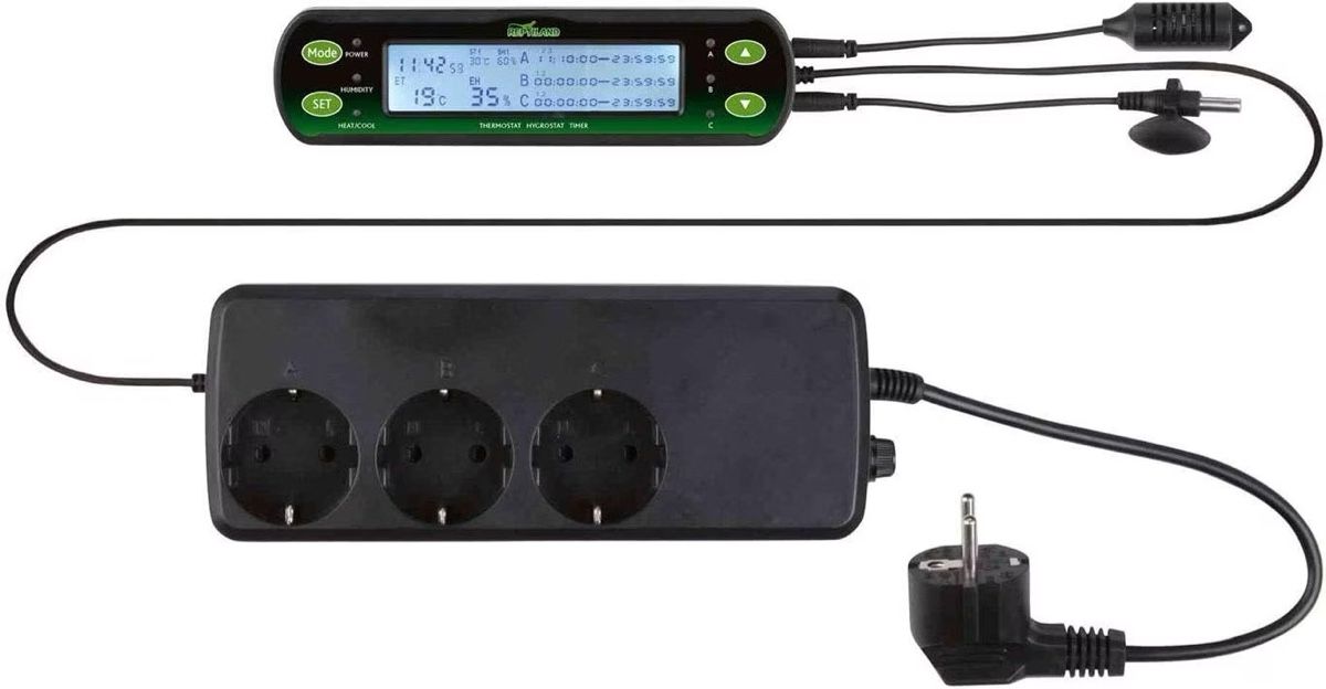 Trixie Sistema di controllo: Trixie Thermostat/Hygrostat – Nuovo e nell'imballaggio originale da Hinwil venduto da Ken72