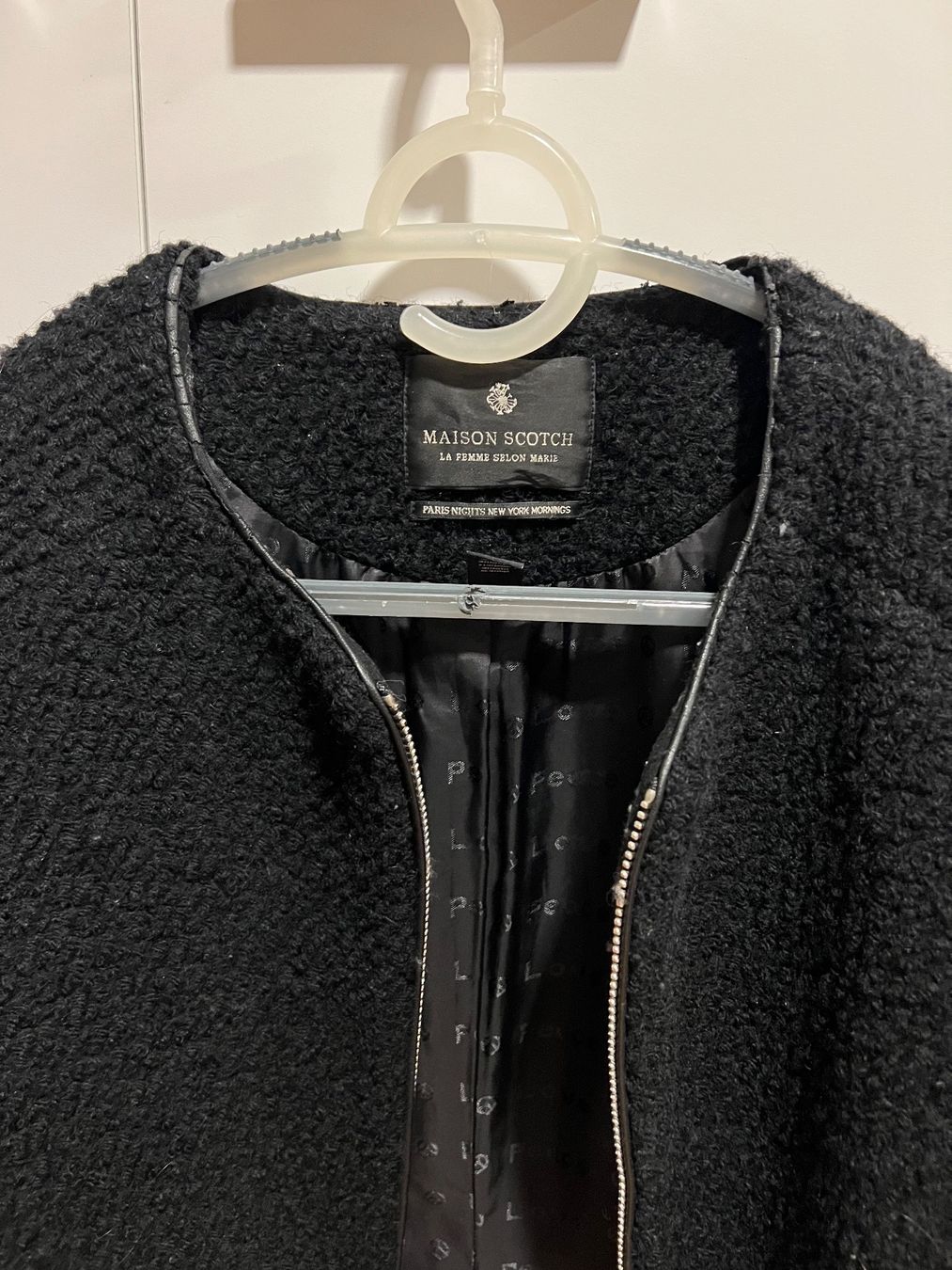 Maison Scotch Mäntel: Maison Scotch Designer Mantel schwarz – Gebraucht aus Zürich von vallup_9 1