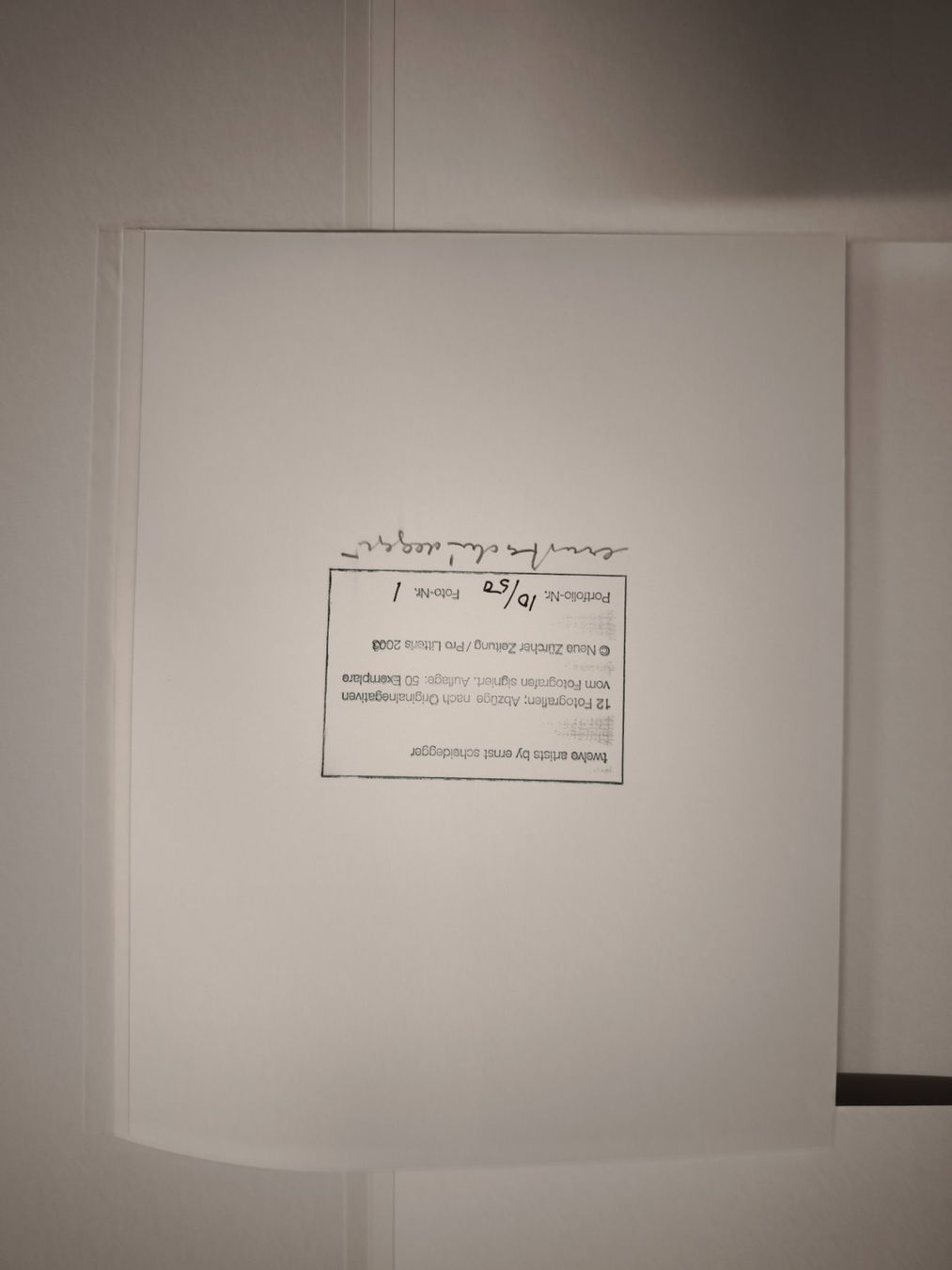 Foto & Immagini: ERNST SCHEIDEGGER - HANS ARP 1956 – Usato da Goldach venduto da Gaip 4