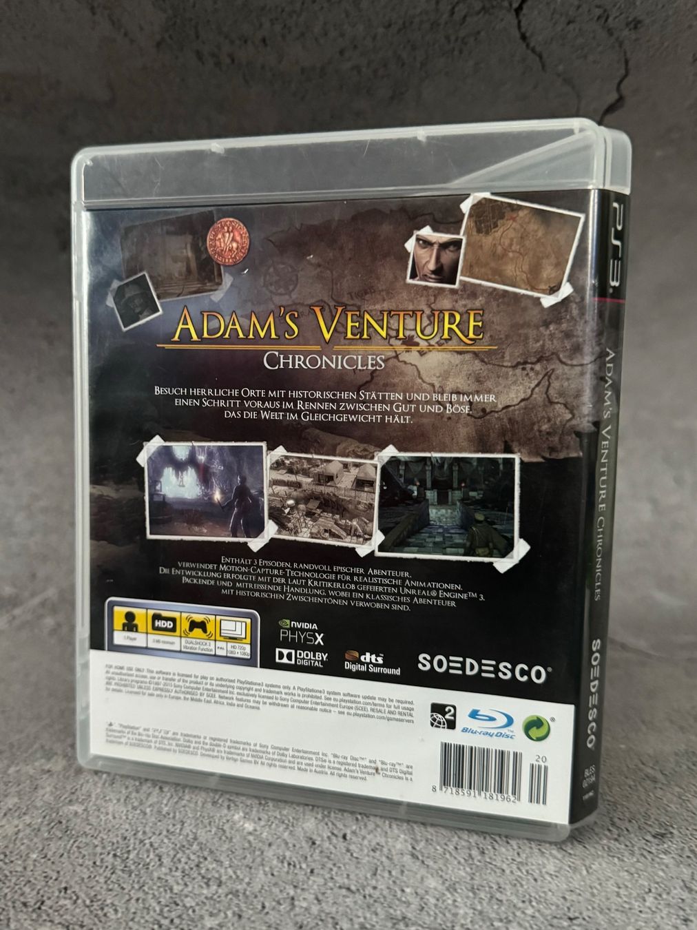 Giochi: Adam's Venture Chronicles [PS3] – Usato da Niederwil SO venduto da BlueSonic 1