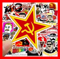 UDSSR Sowjetunion Stalin Putin Russland 50 tlg Stickerset
