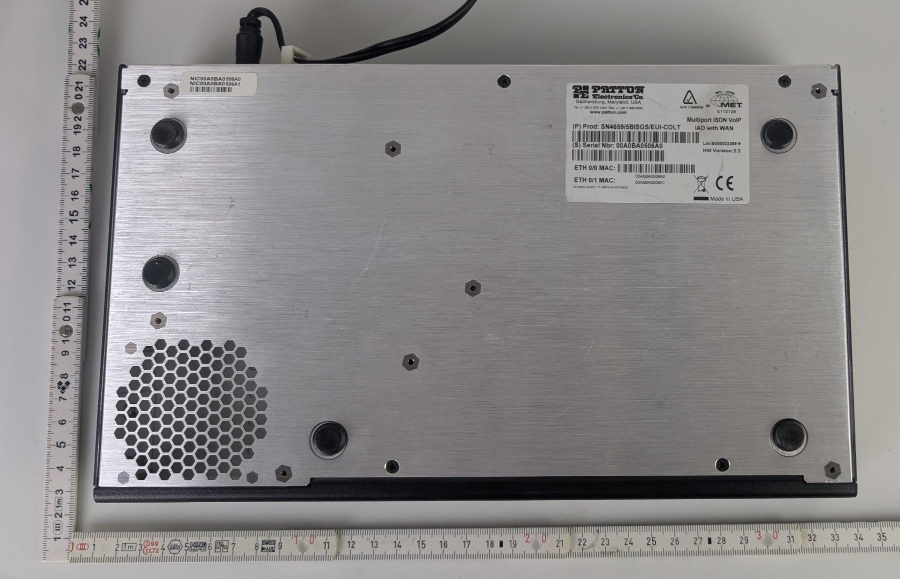 Telefoni: Patton SmartNode Multi-Port ISDN IAD mit WAN - Top Zustand! – Usato da Zürich venduto da axolottchen 3