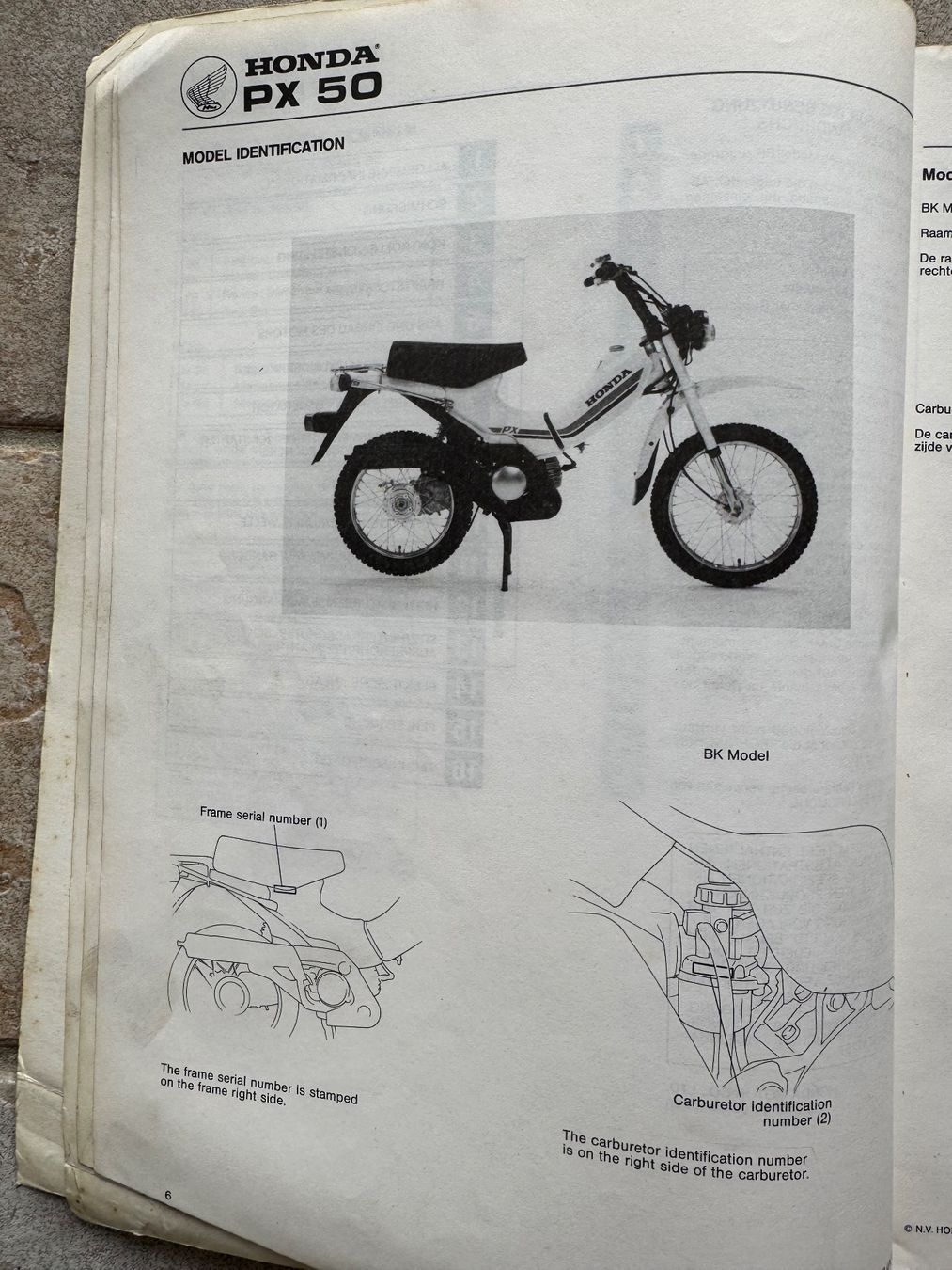 Honda Scooter: Honda PX50 / PX 50 – Usato da Morrens VD venduto da kawah2 1