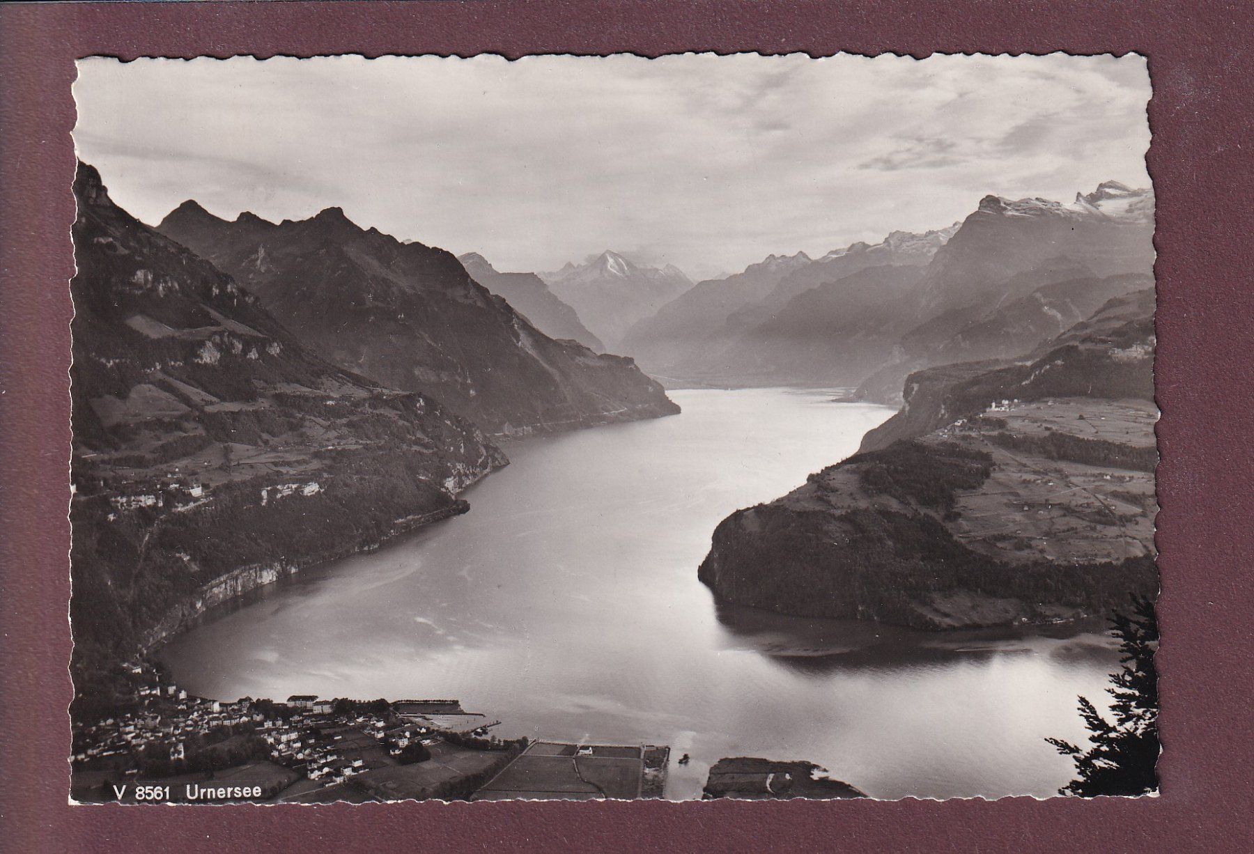 Cartoline postali: URNERSEE - 1938 – Usato da Pully venduto da nicecards