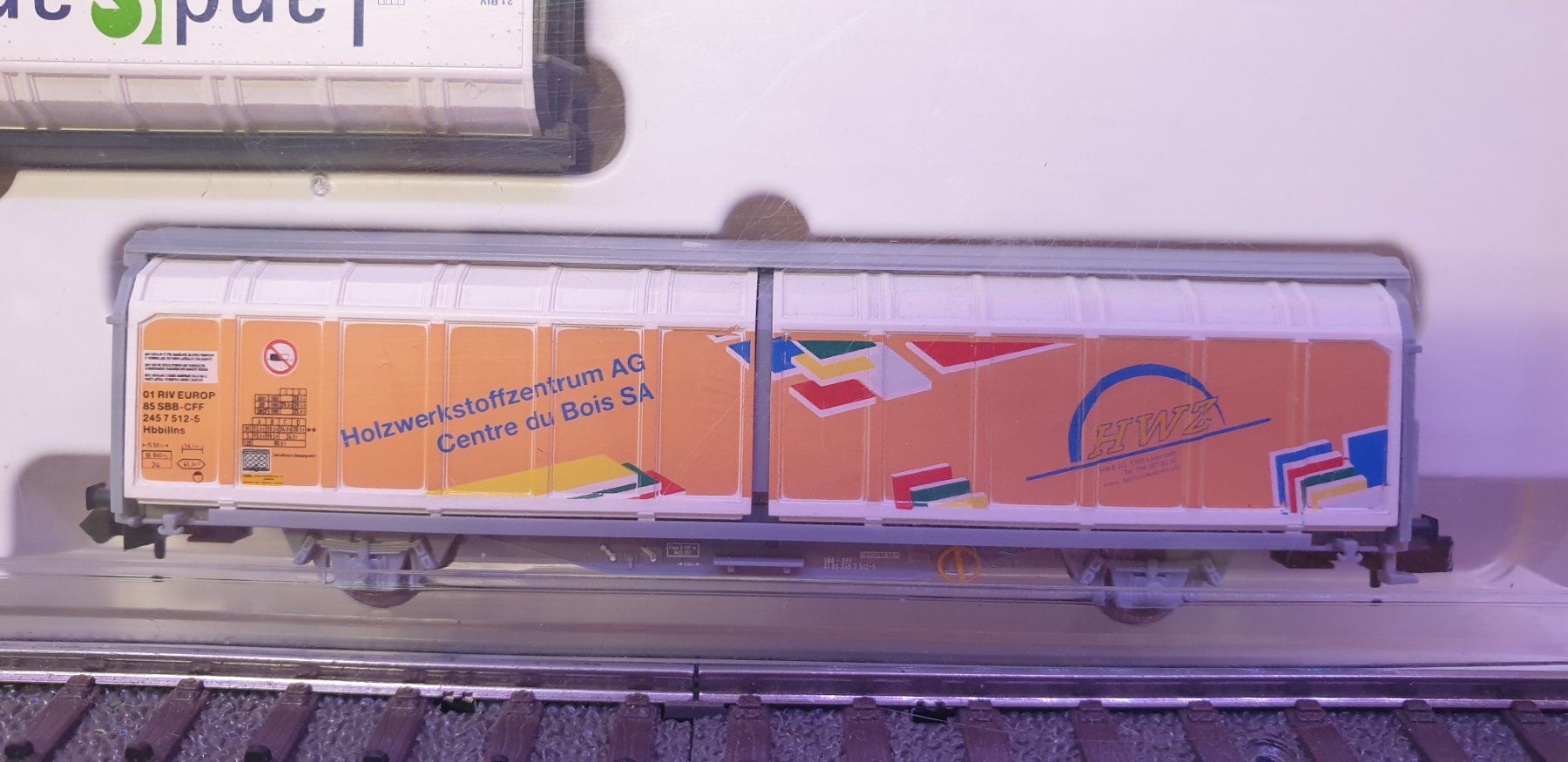 Trix Modellini di ferrovie: Trix SBB 2x Güterwagen Spur N 15166 – Nuovo e nell'imballaggio originale da Neuenhof venduto da ludovicco 2