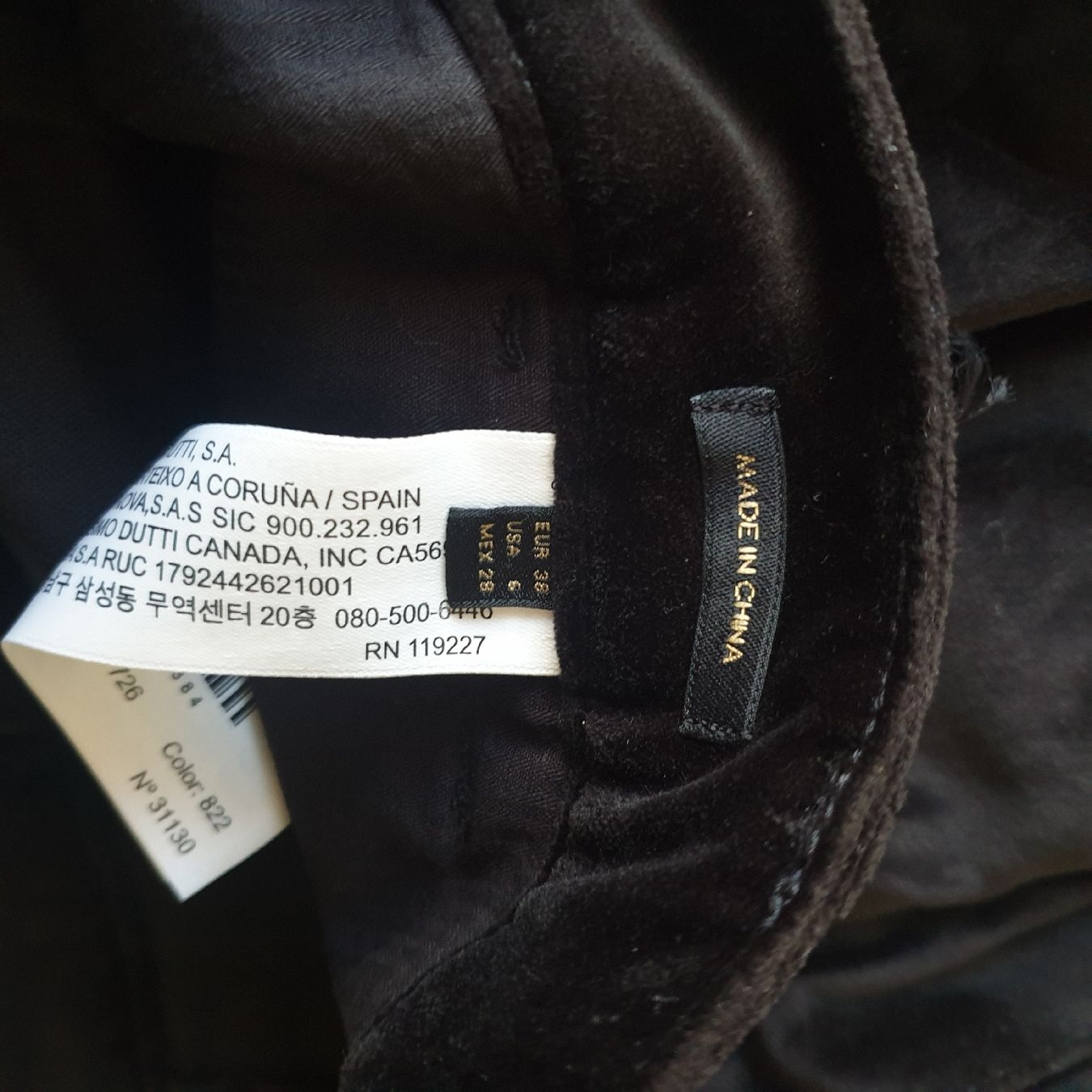 Massimo Dutti Pantalons: Massimo Dutti Samthose Gr. 38 – D'occasion à Frenkendorf par Moon111 4