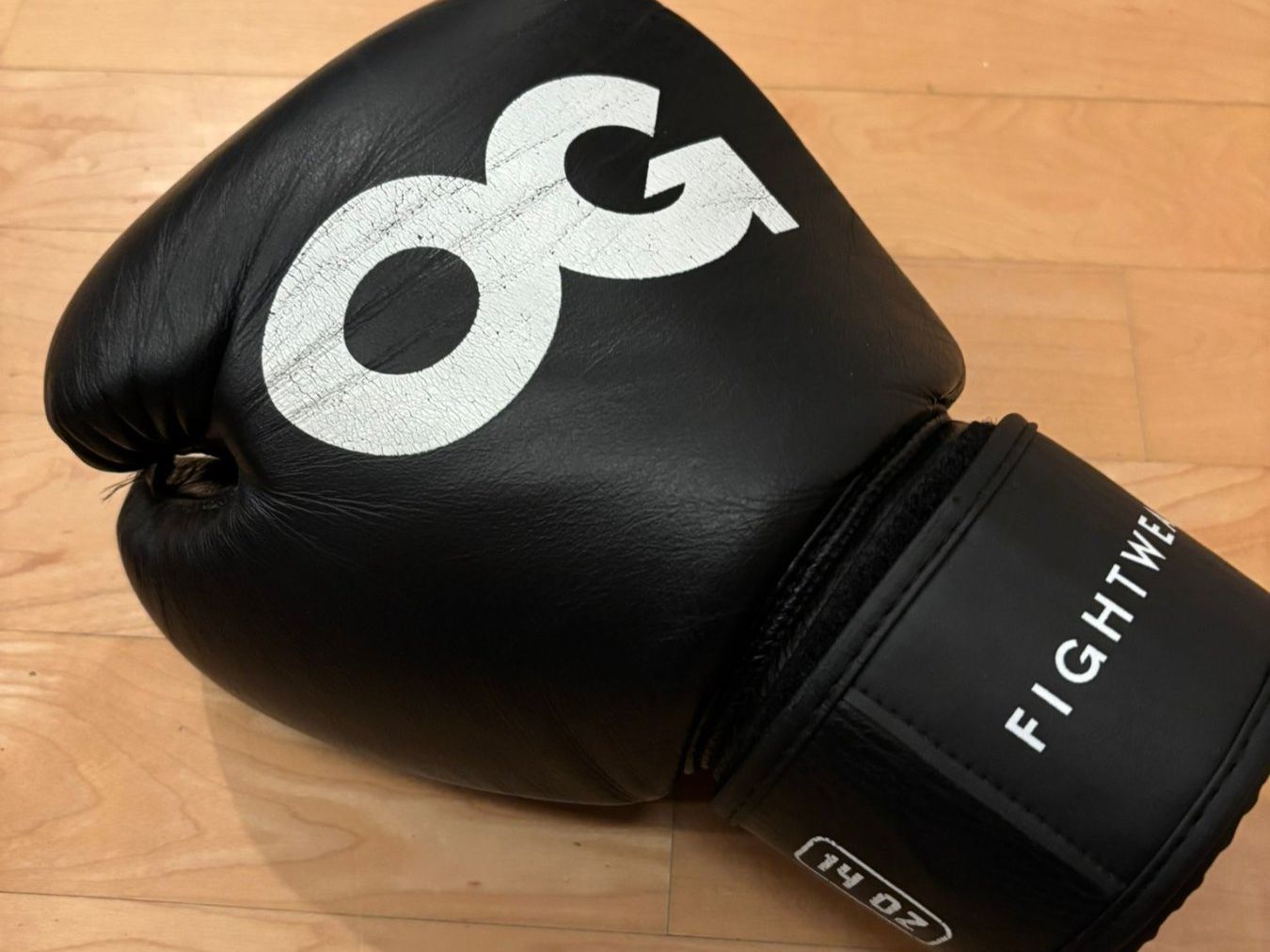 Sonstige Accessoires für Herren: OG Supermax Boxhandschuhe 14oz, schwarz, gebraucht – Gebraucht aus Niederrohrdorf von ner_mtw6 2