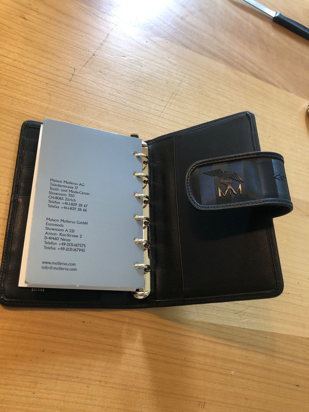 Maison Mollerus Portafogli: Maison Mollerus Notizbuch, Neu! – Usato da Adliswil venduto da Tito088 3