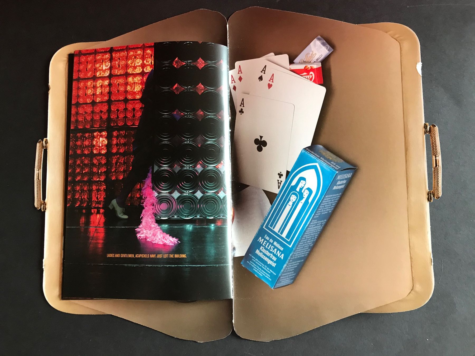 Autografi: ACAPICKLES go to Las Vegas Programmheft Ticket Autogramm – Usato da Däniken SO venduto da allerlei54 9