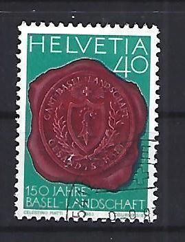 Tutti i francobolli: 1983 - 150 Jahre Kanton Basel-Landschaft – Usato da Schaffhausen venduto da poststamp
