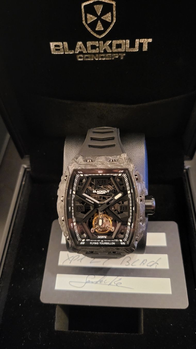 Orologi: Blackout concept XP1 tourbillon Black LT – Usato da Bossonnens venduto da nic.deco 3