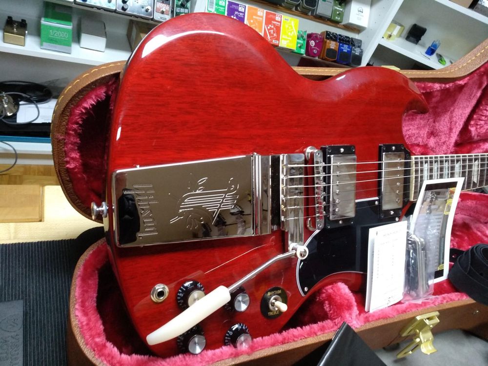 Gibson SG Maestro Viola! Demo from our Shop! NP 2179 Chf TOP 2