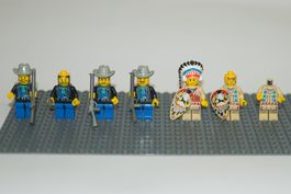 Lego Minifiguren, Cowboy & Indianer