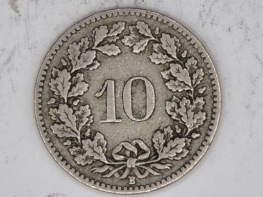 Alle Münzen: 10 rappen 1908 – Gebraucht aus Bure von chap981 1