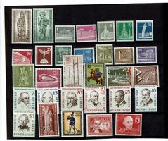 Briefmarken Berlin West1955 -1958 Jahreszusammenstellung neu