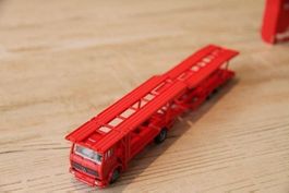 Mercedes, Herpa, Autotransporter, neu, 1 : 87