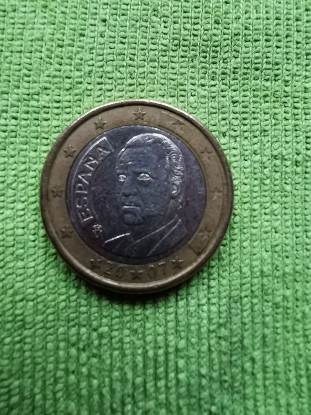 Alle Münzen: 1 Euro Münze Jg 2007 / Spanien – Gebraucht aus Lausen von 04362 2