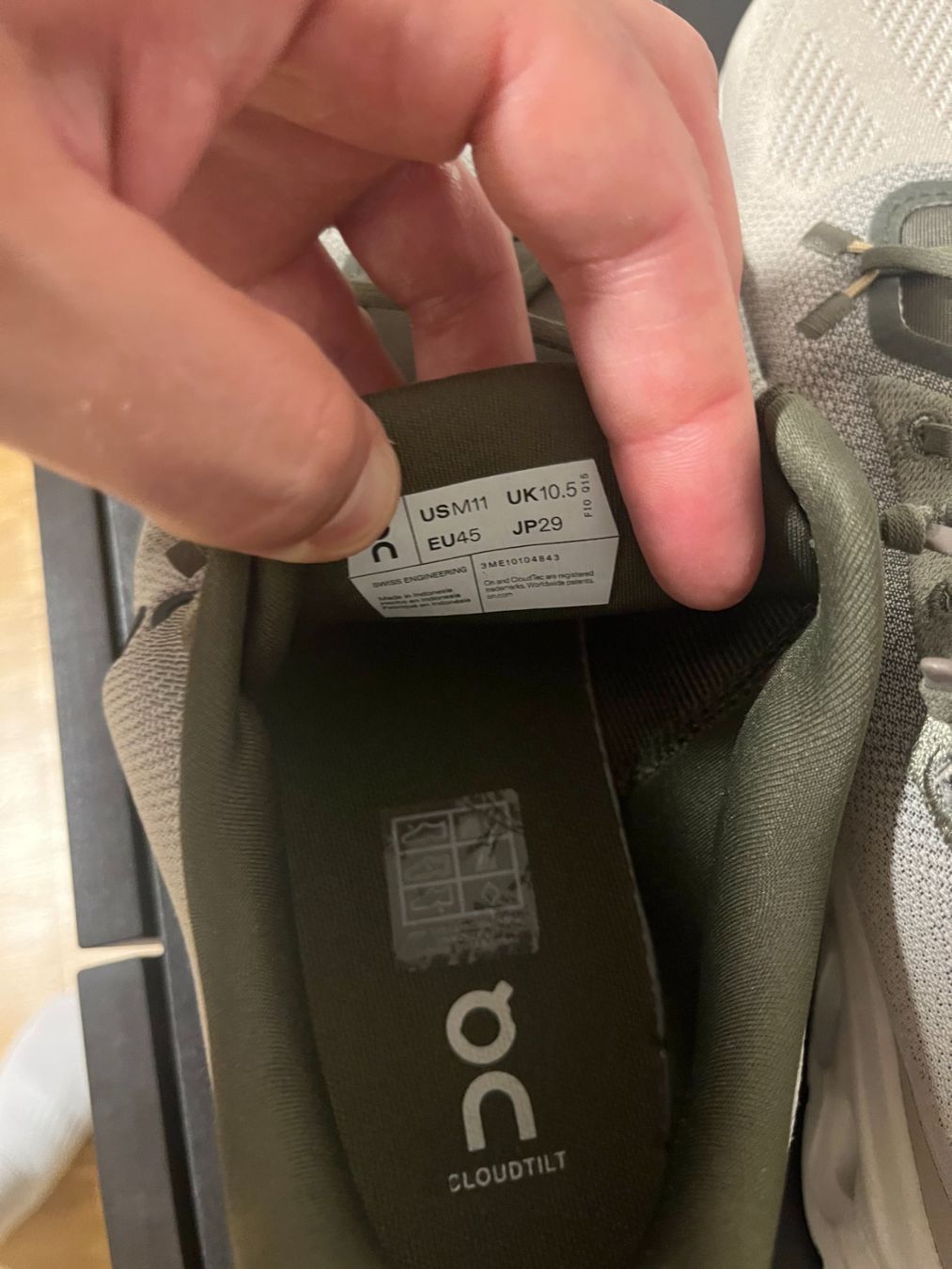 On Scarpe da uomo: ON Cloudtilt Herren Gr. 45 – Usato da Kloten venduto da ble_2qbc 2