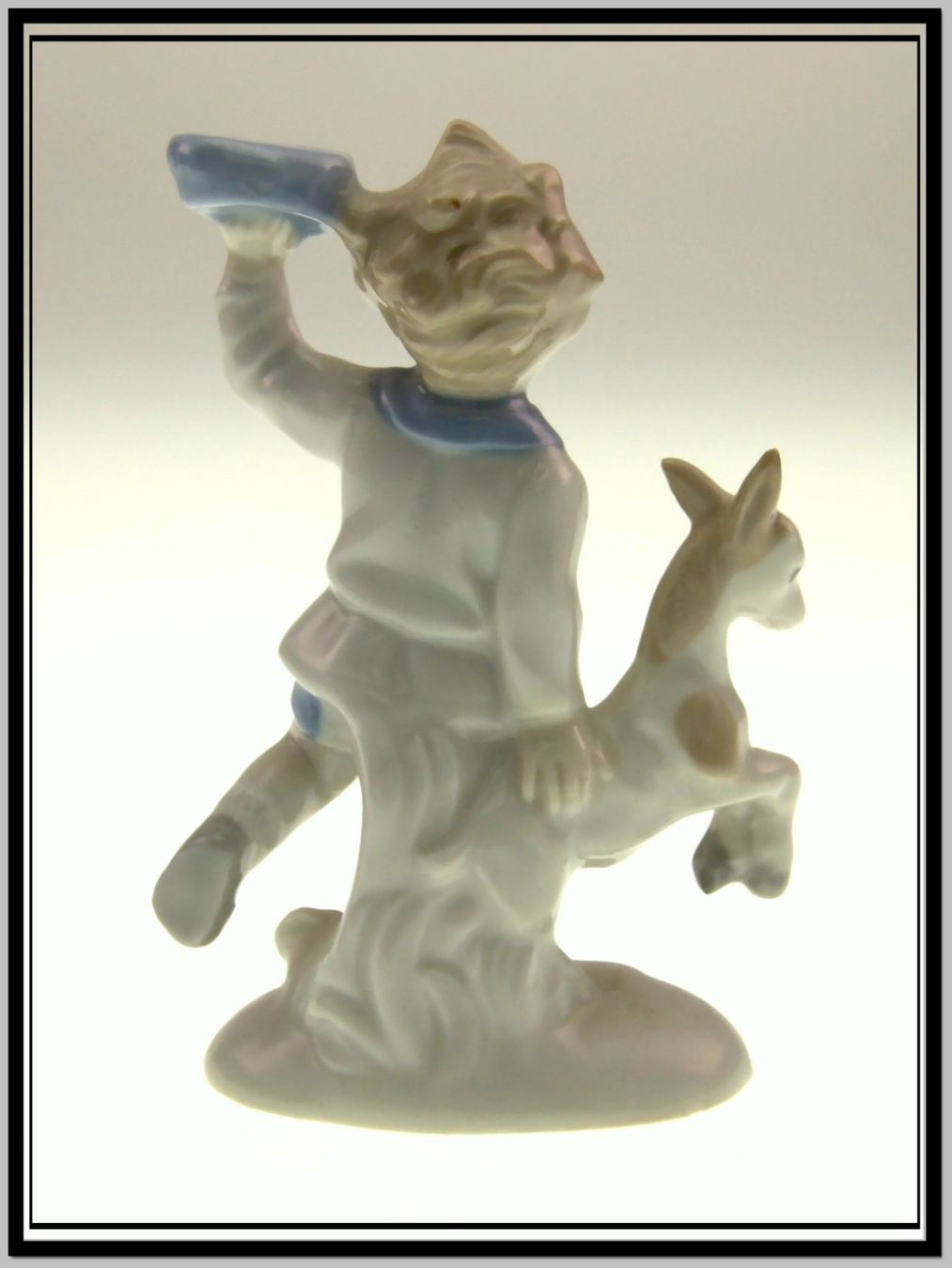Statuette: Junge mit Zicklein GDR Gräfenthal Porzellanfigur 🍀 – Usato da Schmitten FR venduto da Rimonimus 2