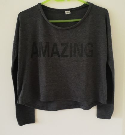 kurzer Pulli Gr. XS/S - zebra- Spendenaktion