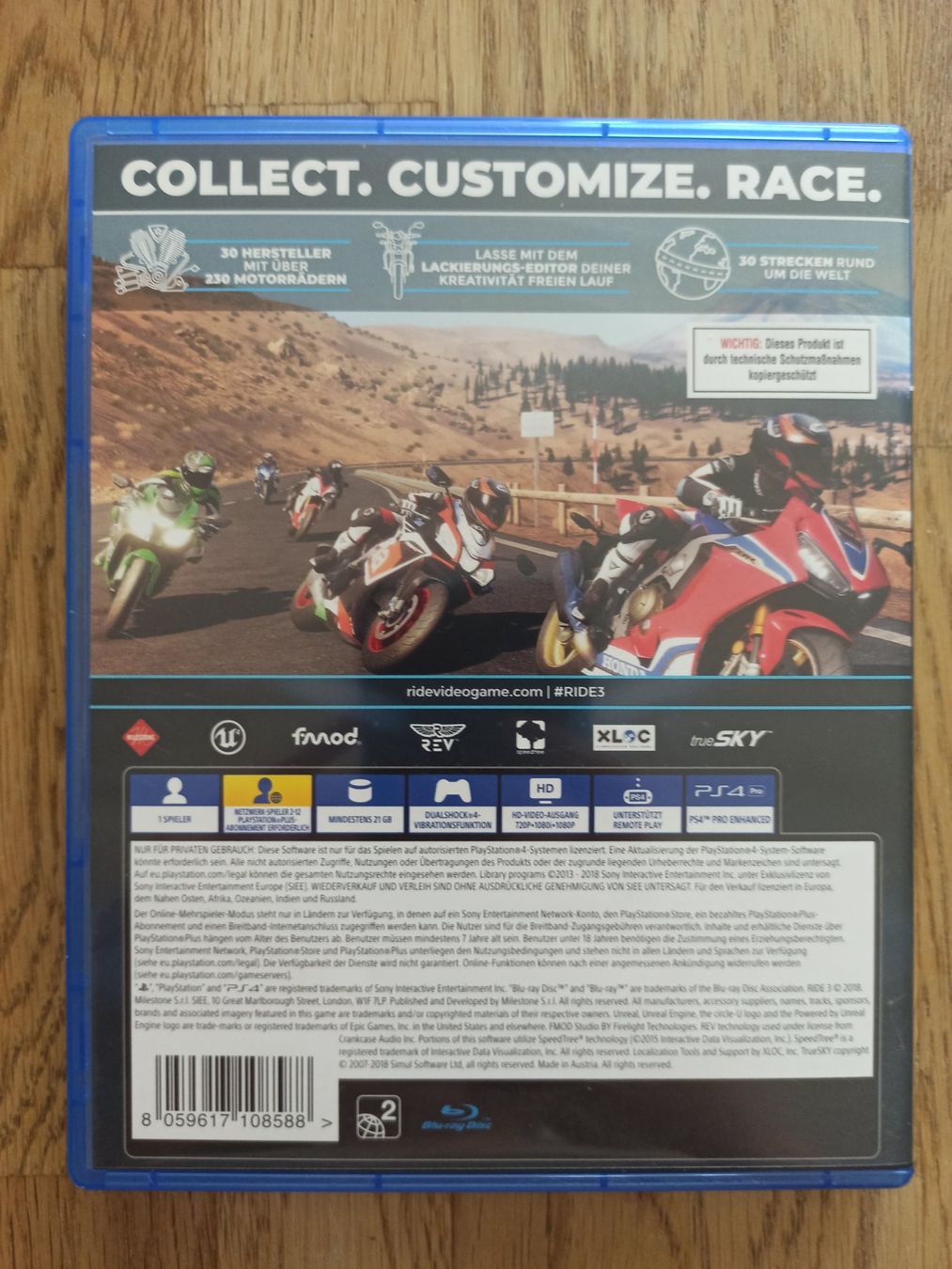 Giochi: Ride 3 PS4 / PS5  - TOP – Usato da Oberweningen venduto da mar_87mx 1