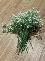 Deko Kunstblumen (Schleierkraut) 18 Stück