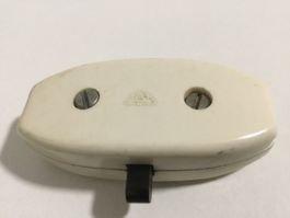 Alter Lichtschalter /Elektroschalter 2 A 250 V