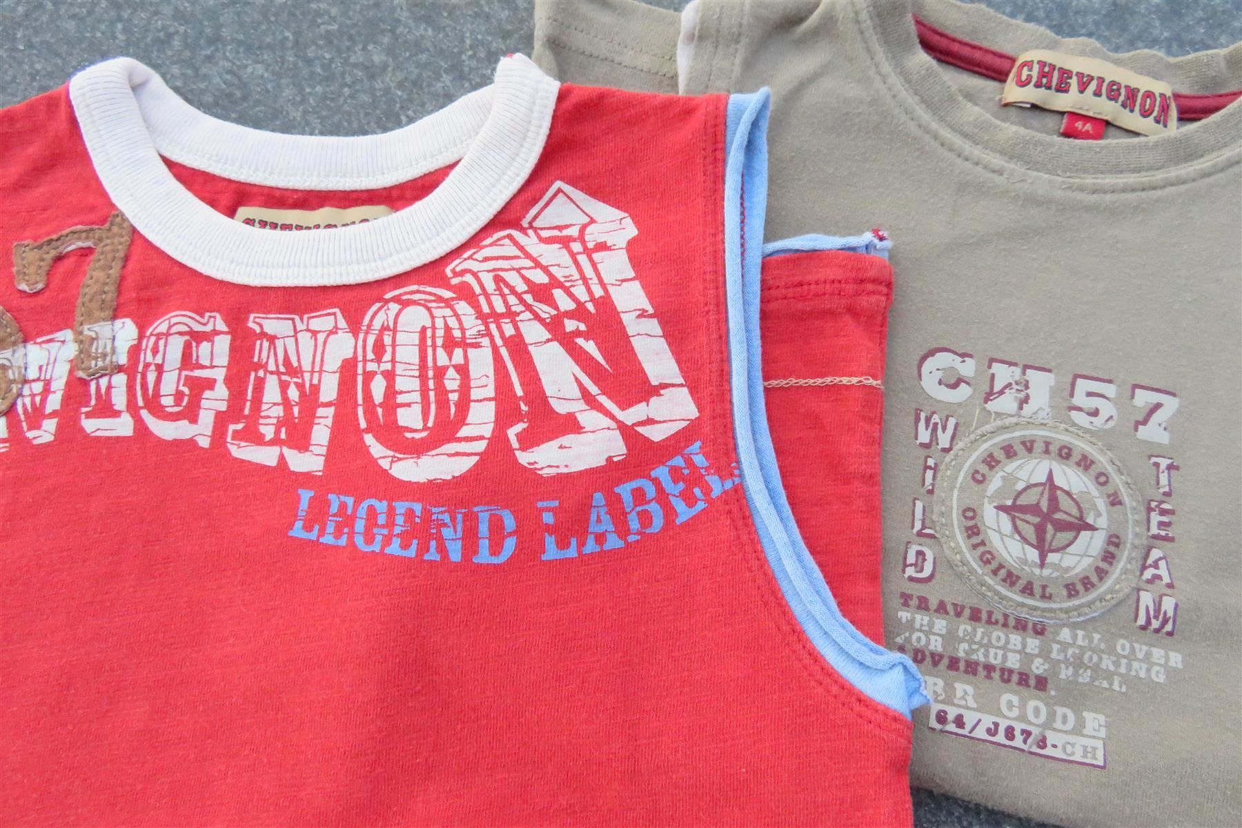 Camicie, T-shirt & Polo: 2 Tanktops CHEVIGNON Grösse 104 – Nuovo (secondo la descrizione) da Wil ZH venduto da Tamagy 1