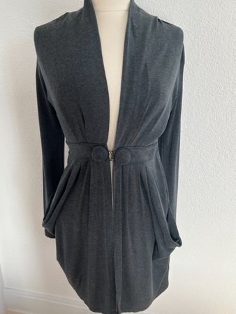 MASCIONI Damen Jacke / Kleid in Gr. S, Dunkelgrau