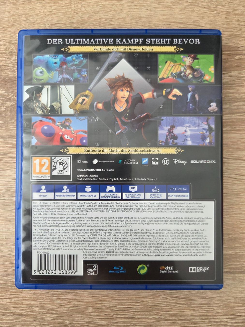 Giochi: Kingdom Hearts III (Multilanguage) - PS4 – Usato da Carouge GE venduto da Gasco 1