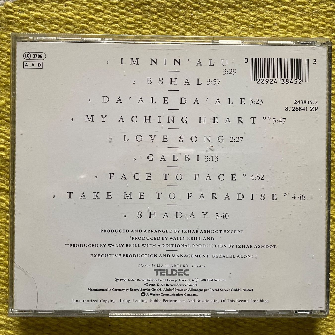 CD: OFRA HAZA-SHADY – Usato da Rorschacherberg venduto da CD-Roli 1