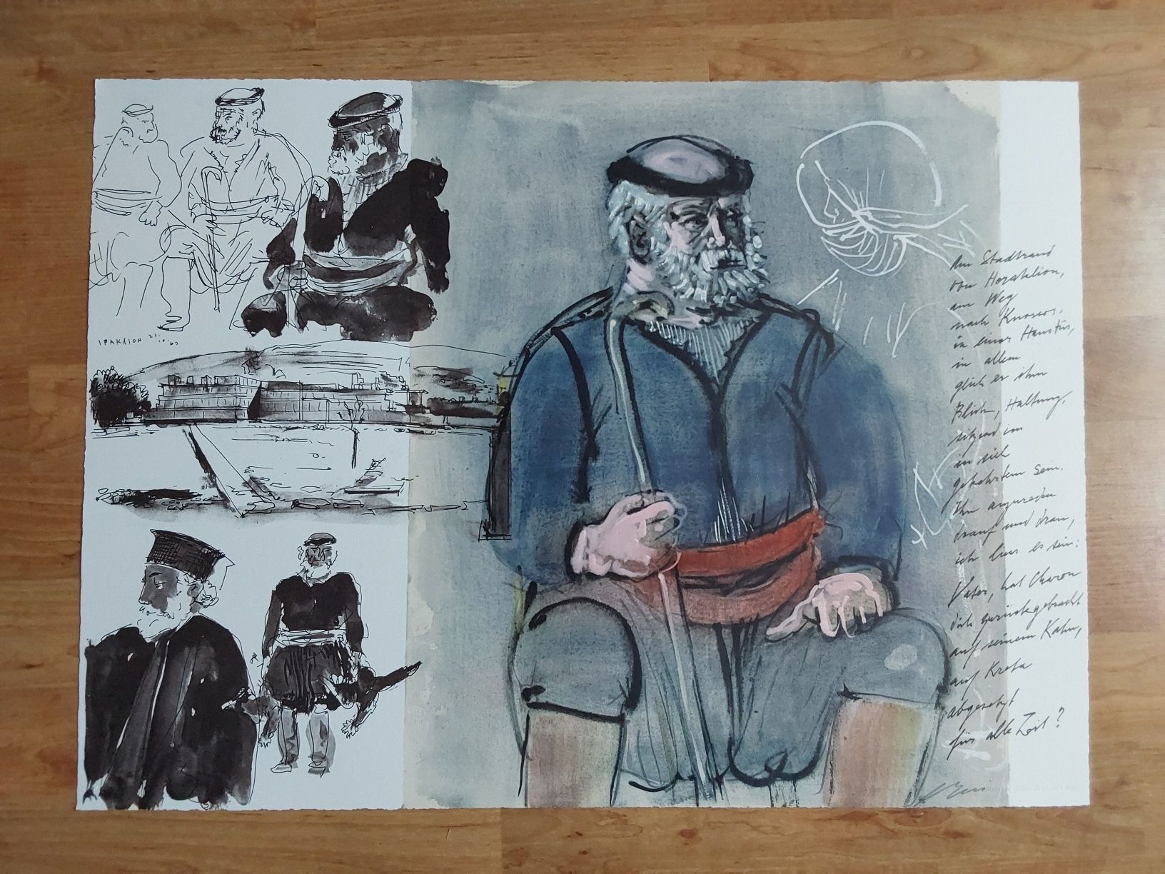 Grafica & Litografie: Erni Hans. Lithographie 45x63cm. – Usato da Steinach venduto da Chilli1957