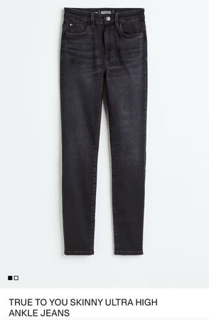 high waist Skinny Jeans | "True to You" | H&M | Grösse XS