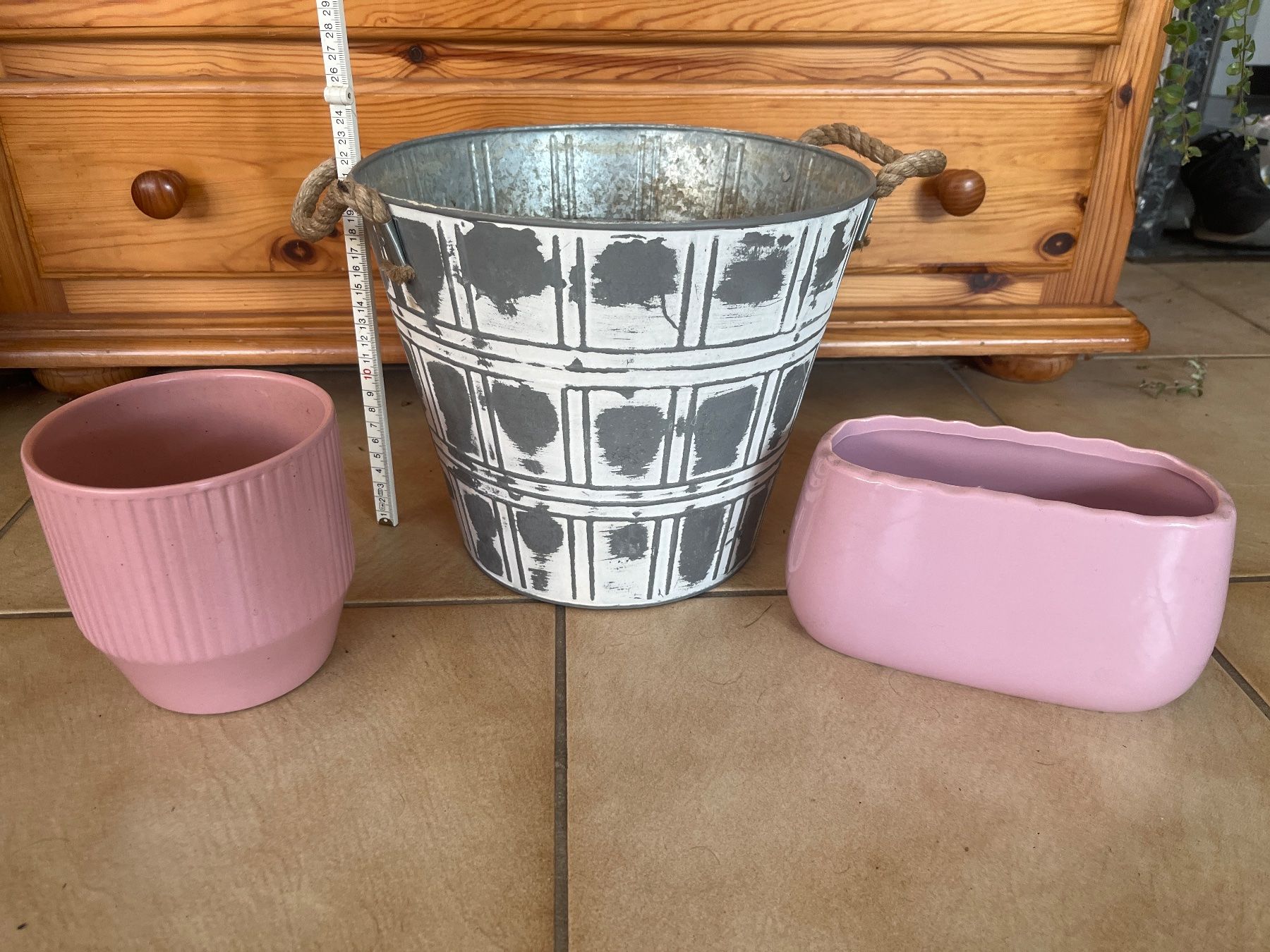 Blumentöpfe: Lot de 3 cache-pots – Gebraucht aus Vernayaz von Darkfrost