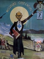 GANTNER Albert (1866-1917) Affiche de la fin de la fee verte