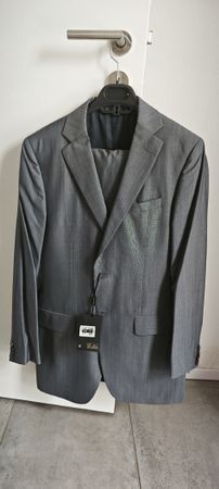 Massimo Dutti Men's Suit Grey Size 46 New With Tags