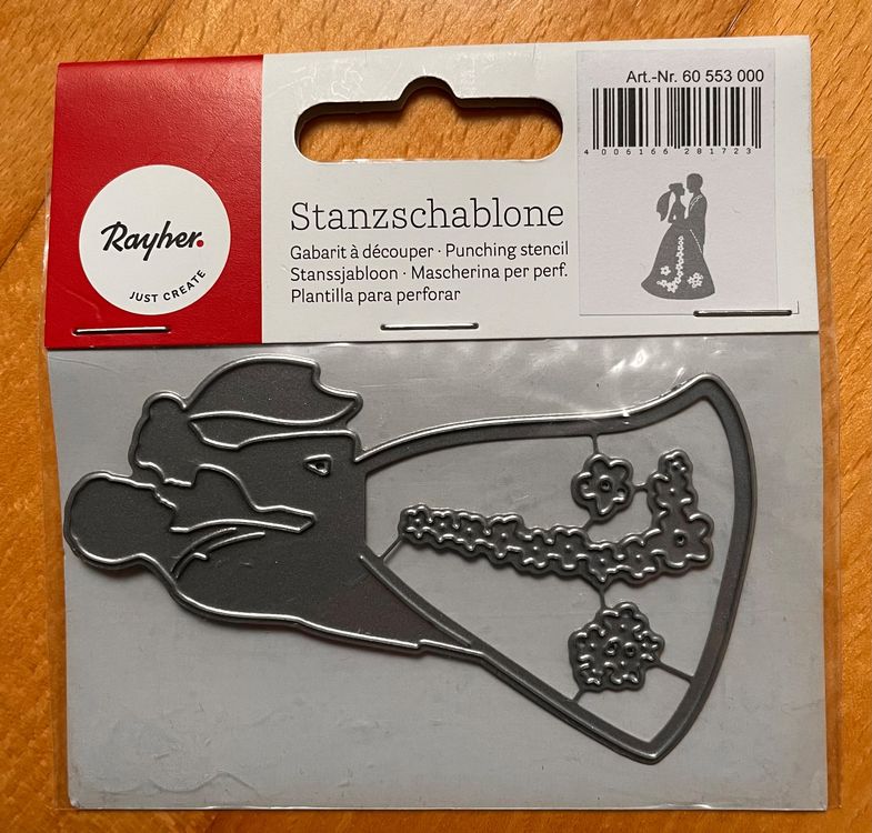 Rayher Stanzschablone Winterhäuser Set - 4-teilige Prägeschablonen Für Scrapbooking & Karten
