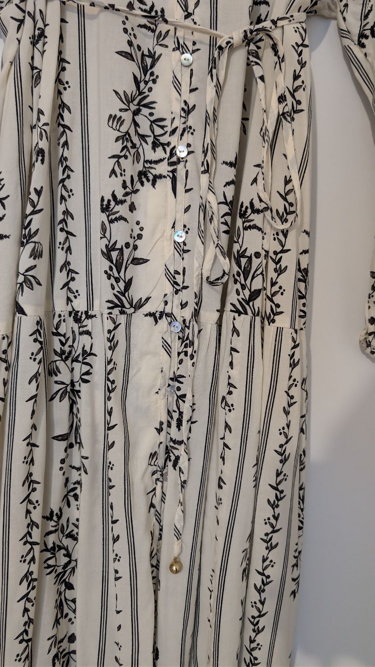 H&M Vestiti: Luftiges H&M Maxikleid mit Muster, Grösse M – Usato da Wädenswil venduto da coconut1289 1