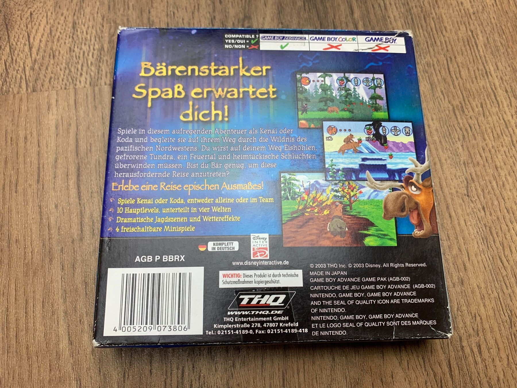 Nintendo Giochi: Bären Brüder mit OVP Game Boy Advance – Usato da Hallau venduto da R.R.91 1