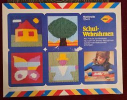 Schulwebrahmen Noris, vollständig, Vintage, Top Zustand!