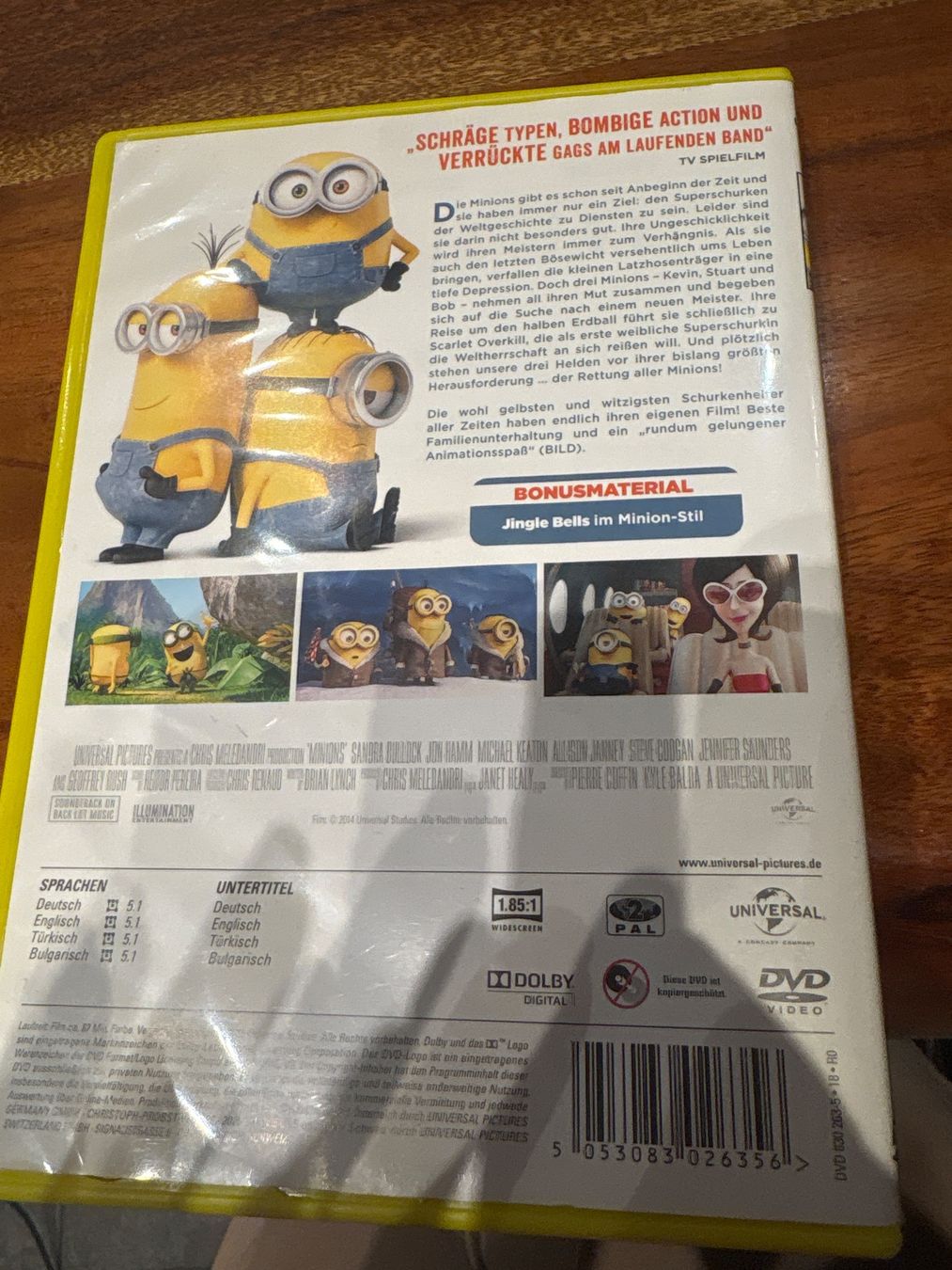 Tutti i DVDs: Minions - Wie alles begann DVD – Usato da Andwil SG venduto da schmei 2