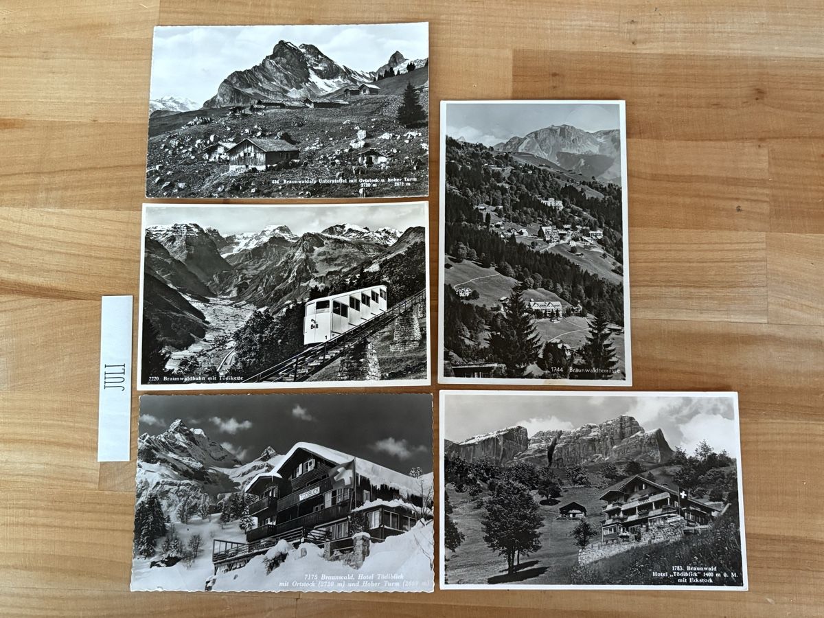 Ansichtskarten: AK von Braunwald – Gebraucht aus Rümlang von Kartenpost1