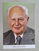 LG/ Original Autogrammkarte Willy Schneider Sänger Musik