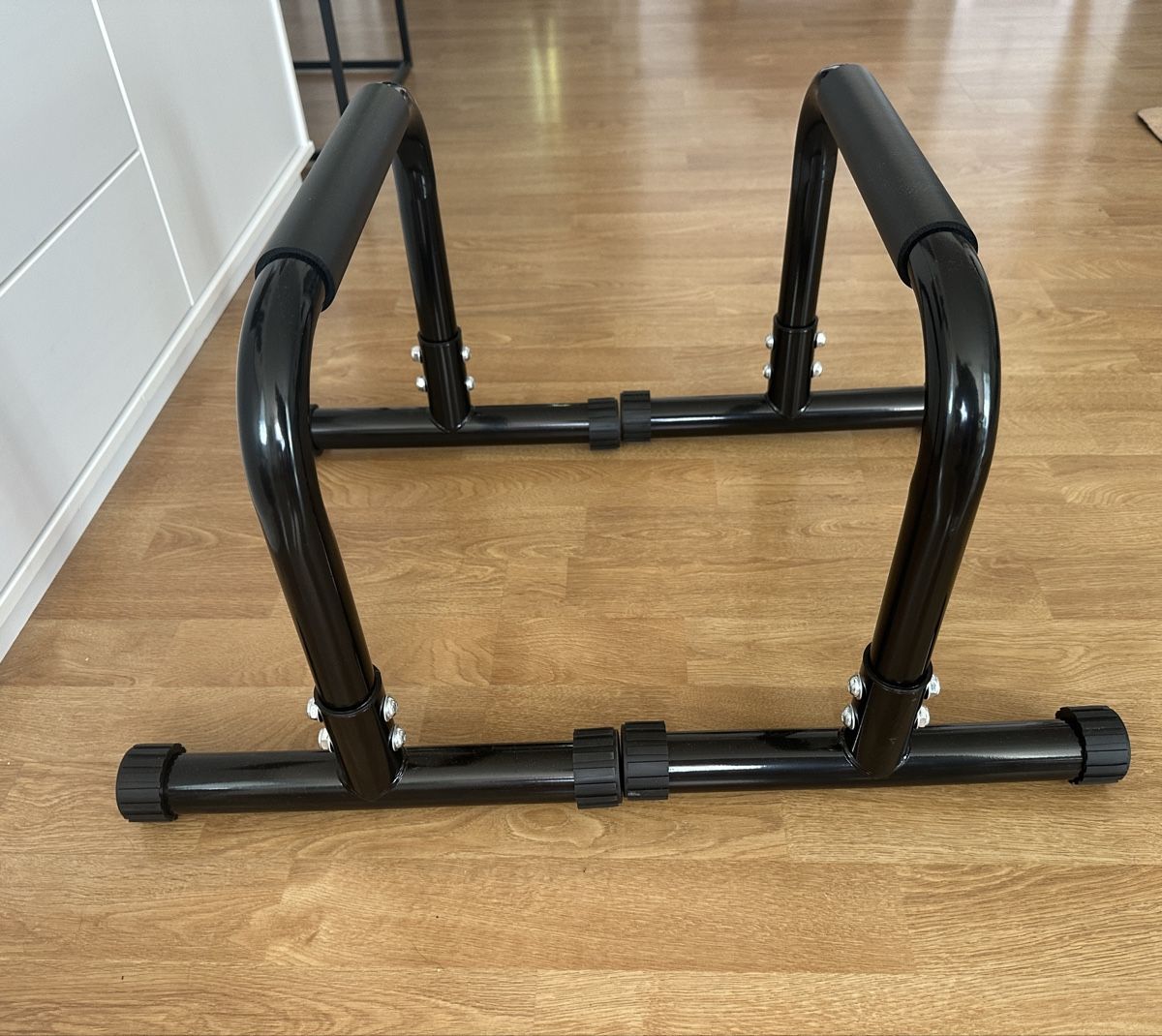 Hometrainer: Hohe Parallettes schwarz Callisthenics Dip – Nuovo (secondo la descrizione) da Steffisburg venduto da blackcoffee 2