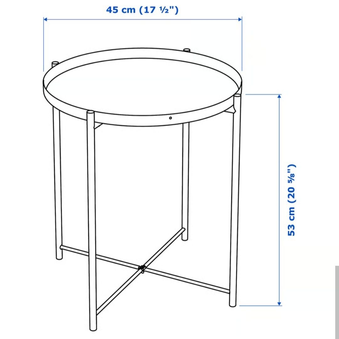 Tavoli: Tablettisch IKEA GLADOM – Usato da Bern venduto da naaa000xci 3