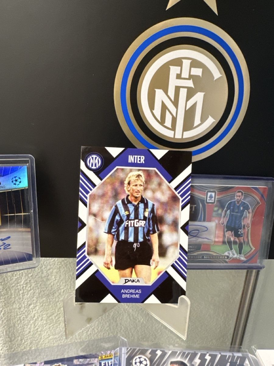 Carte collezionabili: Inter Andreas Brehme DAKA Card, NM – Nuovo (secondo la descrizione) da Sirnach venduto da D.SecondChance