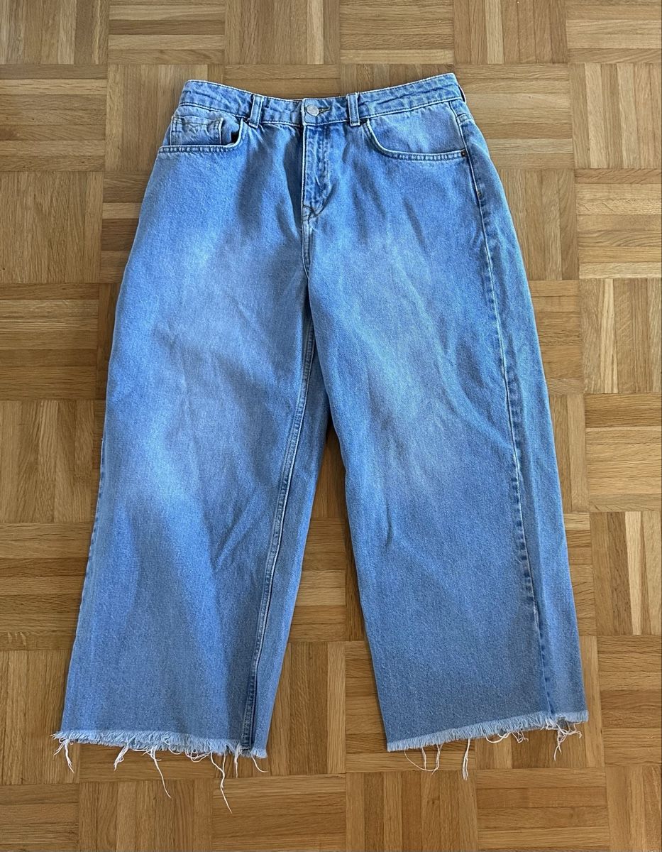 Jeans: Even & Odd Wide Leg Jeans, Hellblau, Gr. 40 – Usato da Zürich venduto da alex124