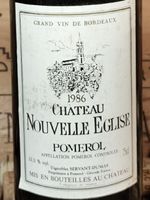 1986 Pomerol Chateau Nouvelle Eglise