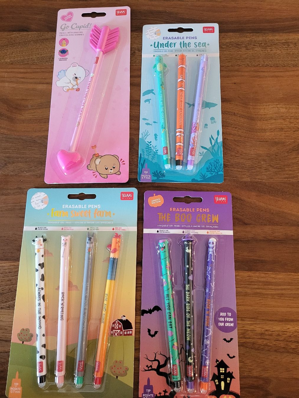 Legami Stifte & Marker: 4x LEGAMI SPECIAL EDITION  – Neu und originalverpackt aus Fruthwilen von Mostro-Medusa